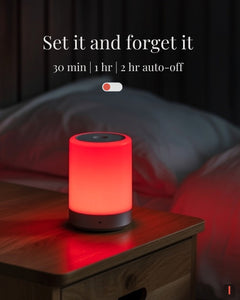 Red light for calmer nights, easier sleep, and softer 3am wake-ups