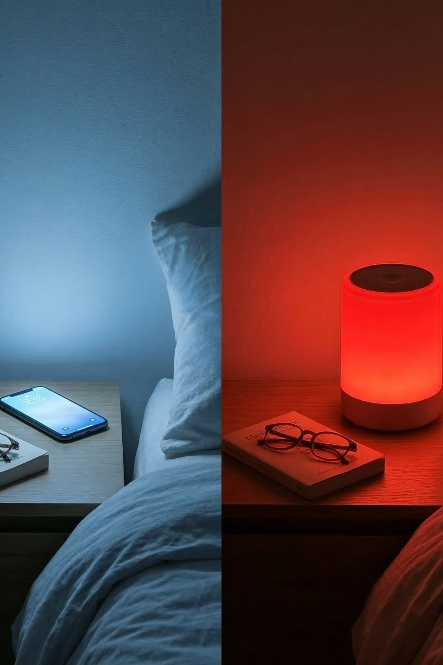 Red light for calmer nights, easier sleep, and softer 3am wake-ups